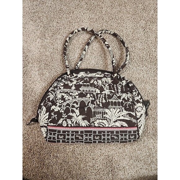 vera bradley Brown And Pink Tote tote - Picture 1 of 8